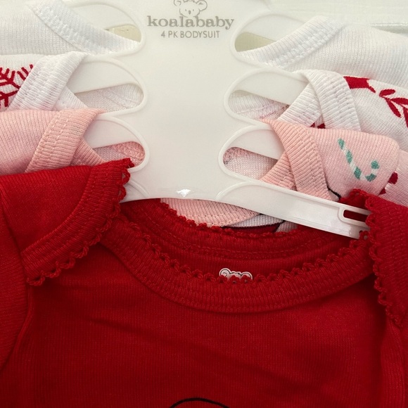 Koala baby 4 pcs onesie Christmas set - Picture 5 of 16
